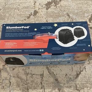 SlumberPod A portable privacy pod.